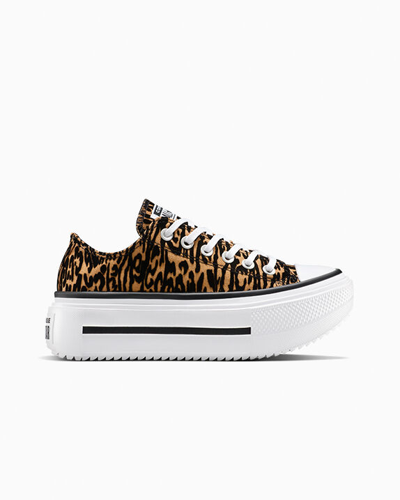 Converse Chuck Taylor All Star ヒョウ柄 Chuck Taylor All Star Lift Double Stack Platform Leopard Unisex