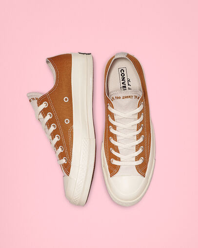 Chuck 70 Renew Canvas Low Top Wheat/Natural/Black