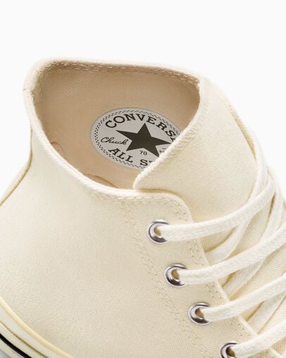 Converse and Our Legacy WORK SHOP Chuck 70 Natural Ivory/Rutabaga, On Foot Shot 2