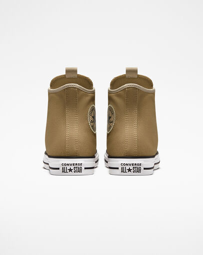 Chuck Taylor All Star Earth Tones Roasted/Beach Stone, Heel View