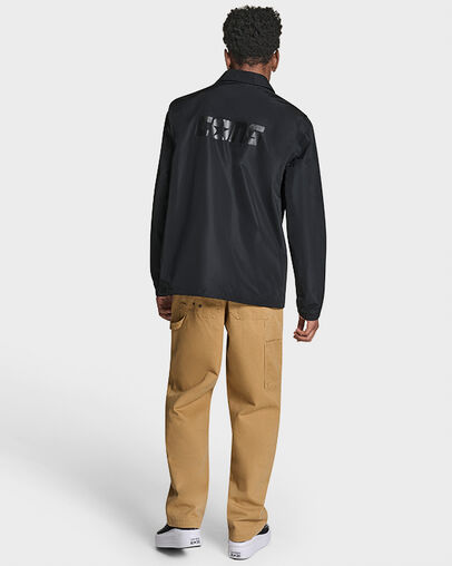 CONS Andover Skate Button Up Jacket Converse Black, Detail View