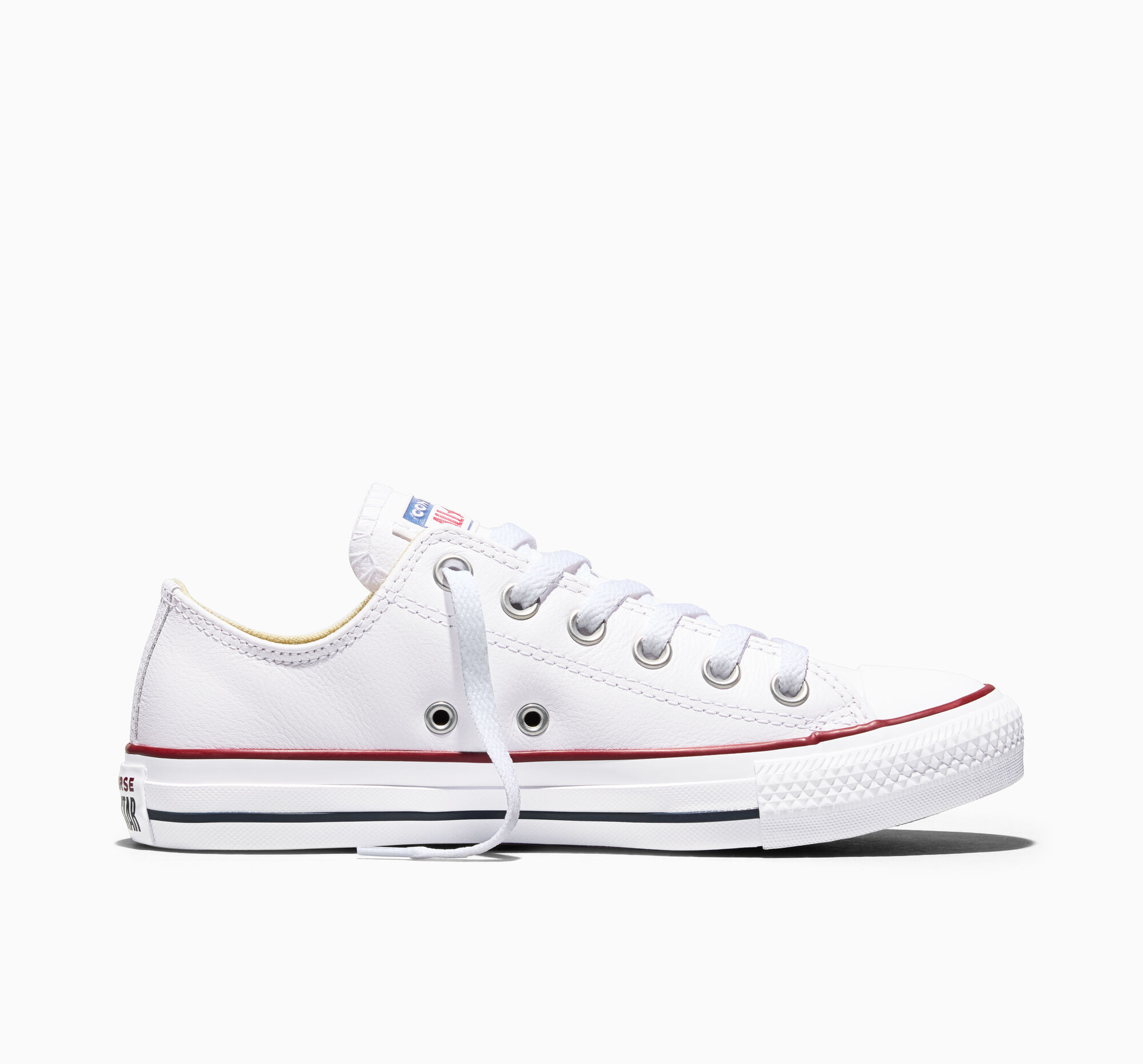 Chuck Taylor All Star Leather Unisex Low Top Shoe. Converse.com