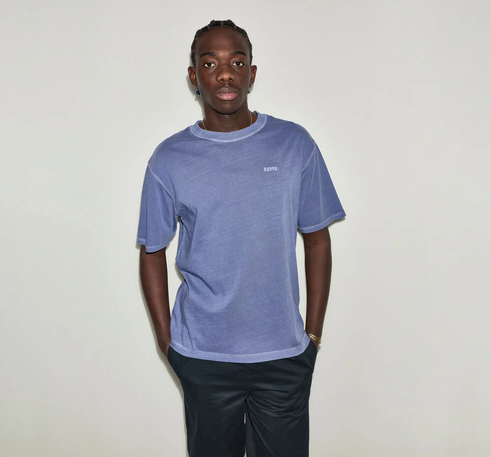 CONS Embroidered T-Shirt Indigo Storm