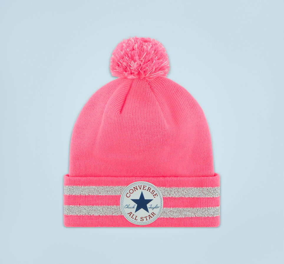 Reflective Beanie Pink Pow