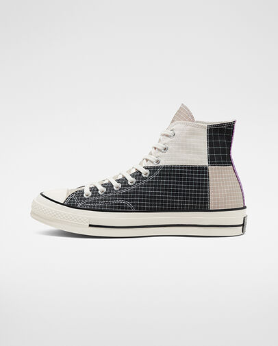 Quad Ripstop Chuck 70 Black/Egret/Oyster Grey