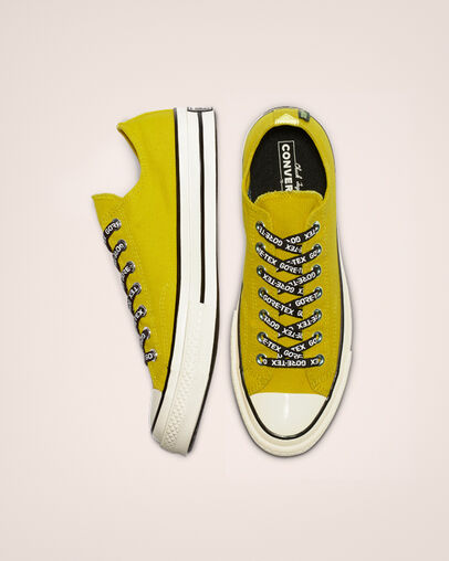 Chuck 70 GORE-TEX Canvas Low Top Bold Citron/Black/Egret