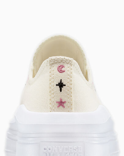 Chuck Taylor All Star Move Platform Celestial Egret/White/Cactus Bud, Detail Angle View