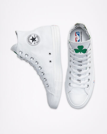 Boston Celtics Converse x NBA Chuck Taylor All Star White/White/White