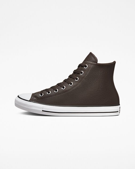 Leather Sneakers - High Top, Boots 
