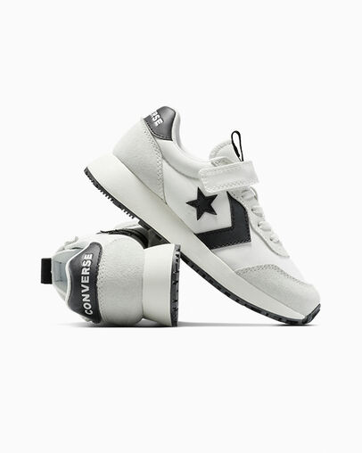 Converse Omega Trainer Easy-On Vintage White/Black, Detail Angle View