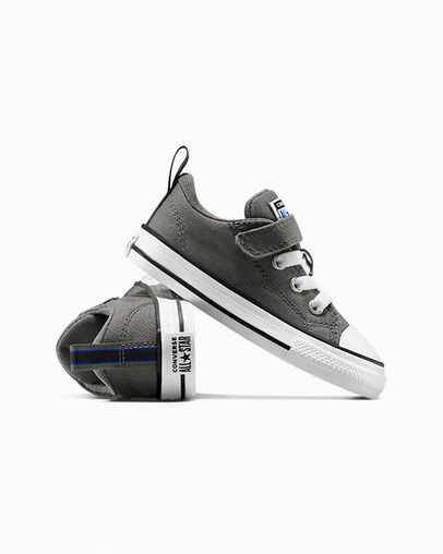 Chuck Taylor All Star Malden Street Easy-On Sharkskin/White/Black, Detail Angle View