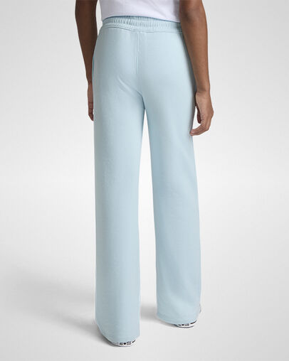 Chuck Taylor Patch French Terry Flared Pants Rained Out Blue, Back View