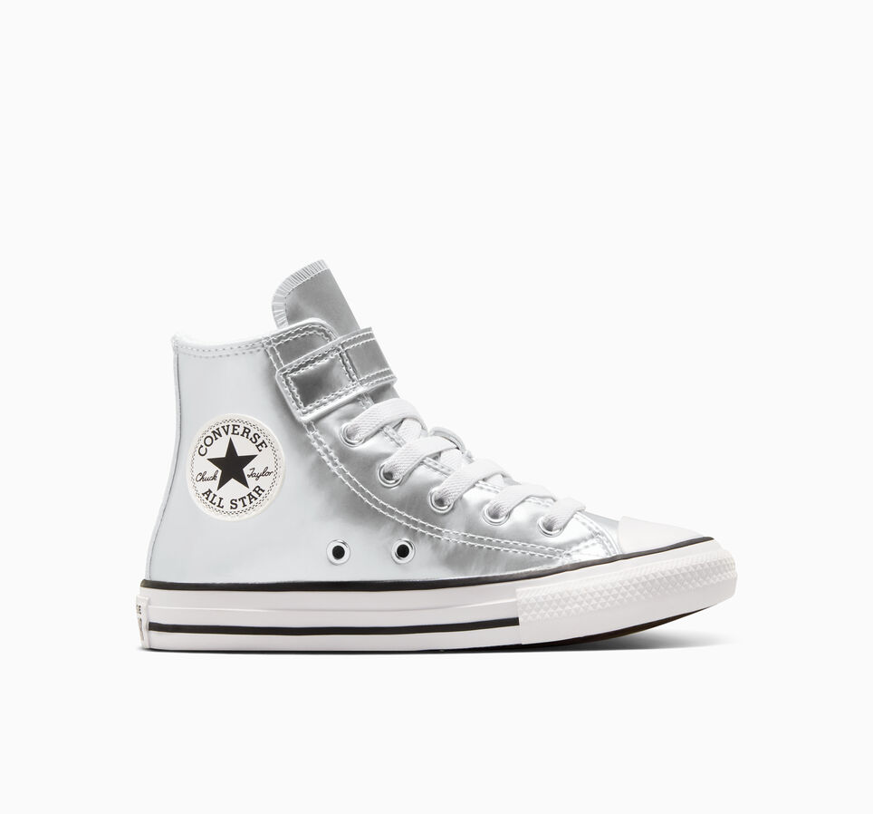 Chuck Taylor All Star Metallic Easy-On Silver/White/Silver