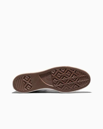 Chuck 70 Leather White/Fossilized/Egret, Outsole View