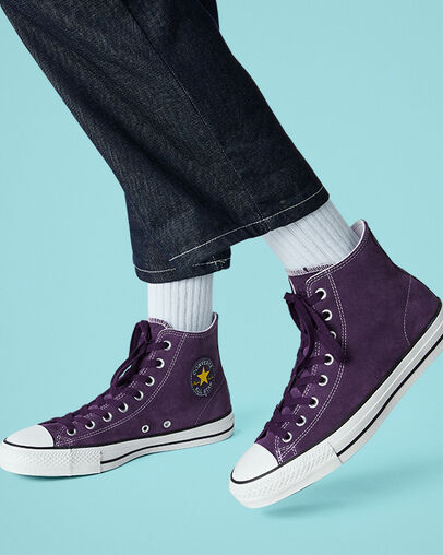 Suede CONS CTAS Pro Grand Purple/Vivid Sulfur/Whit