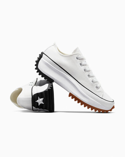 Run Star Hike Platform Canvas White/Black/Gum