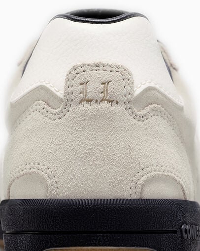 CONS Louie Lopez Pro 2 Suede Egret/Black/Gum, Detail Angle View