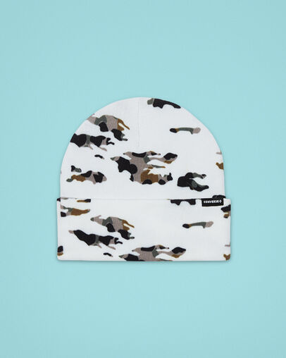 Space Mountain Beanie White Camo
