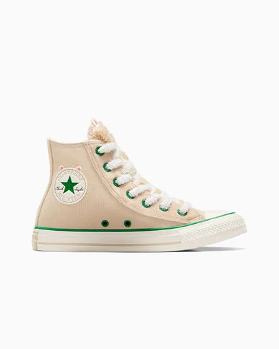 Chuck Taylor All Star Alpaca Miso Glaze/Green/Egret, Outer Side View