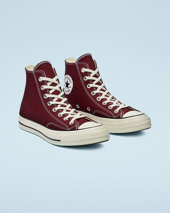 dark burgundy converse