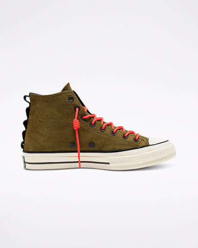 Nubuck Leather Chuck 70 Surplus Olive/Black/Bright