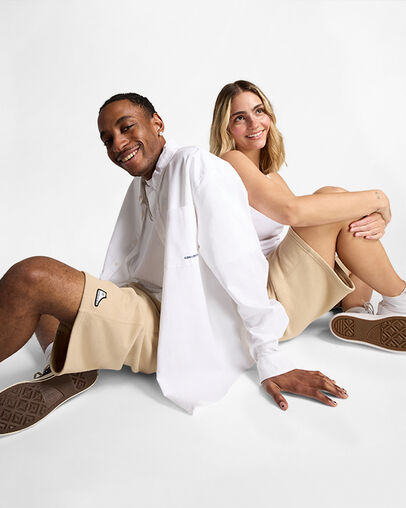 Go-To Loose Fit 9" Shorts Nutty Granola, Back View