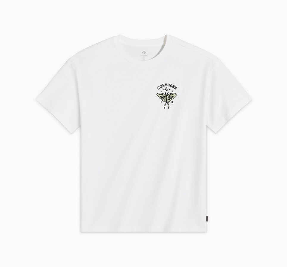 Mystic Butterfly Oversized T-Shirt White