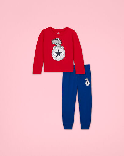 Dino Chuck Taylor Patch Set Emamel Red