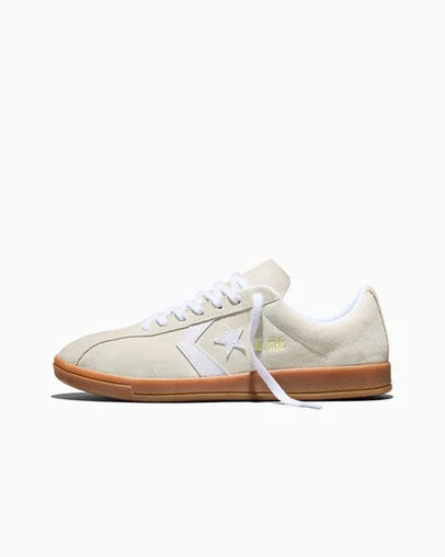 All Star Classic Trainer Suede Classic Ecru/White/Gum, Inner Side View