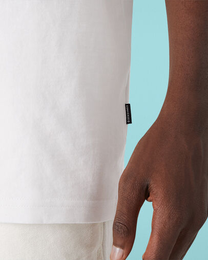 Mountain Club Patch White