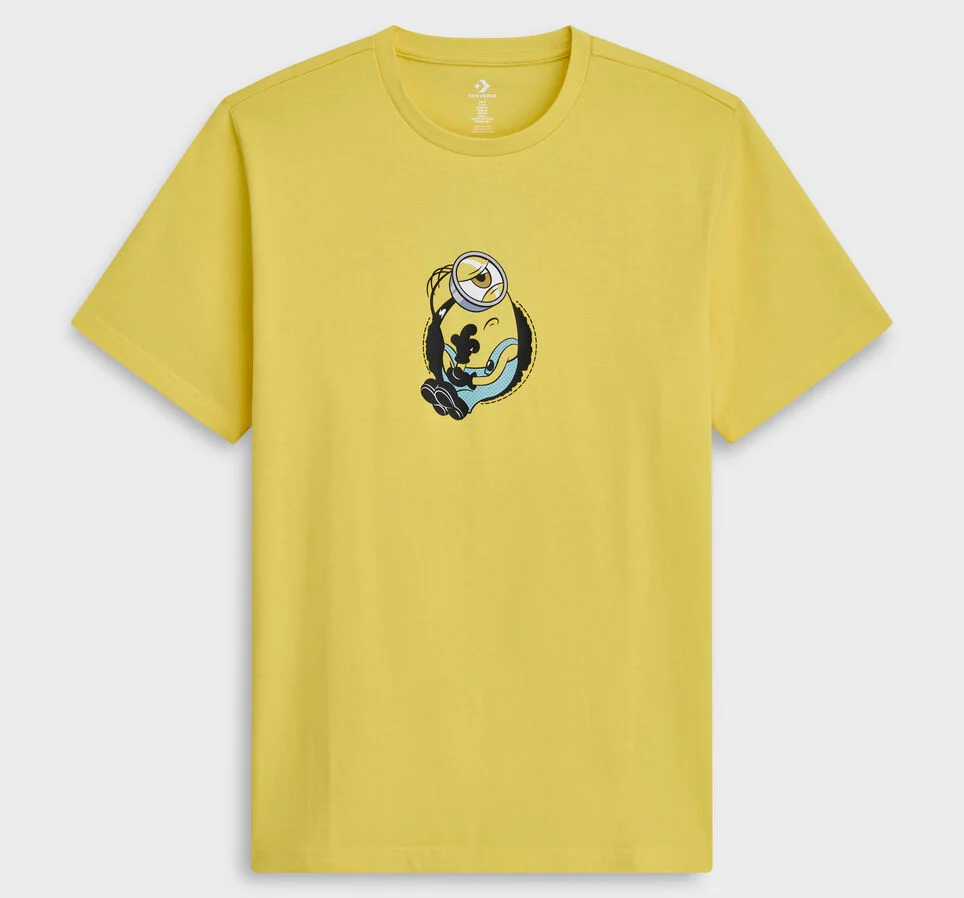 Converse x Minions T-Shirt Yellow