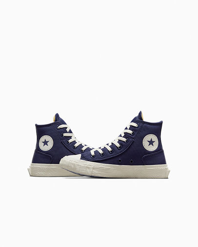Chuck Taylor Alt Star Military Workwear Uncharted Waters/Egret/Black, Detail Angle View
