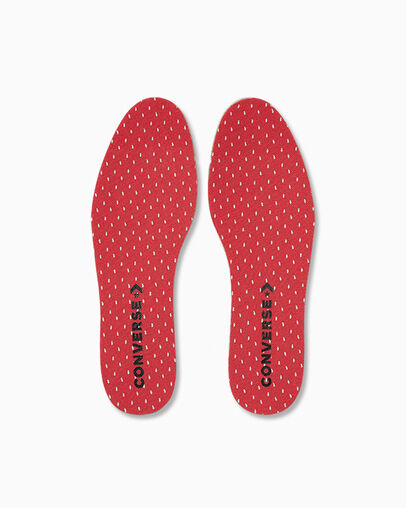 Chuck Taylor All Star Madison Embroidered Strawberries Black/Soft Red/Green, Detail Angle View