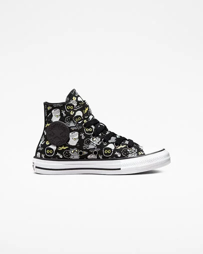 Chuck Taylor All Star Easy-On Raccoons Black/Iron Grey/Ash Stone, Outer Side View