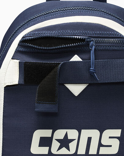 CONS Seasonal Backpack Converse Navy/Converse Egret, On Model View