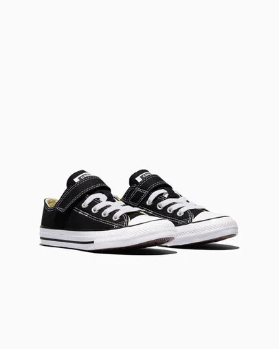 Chuck Taylor All Star Easy-On Black/Natural/White, Top and Side View