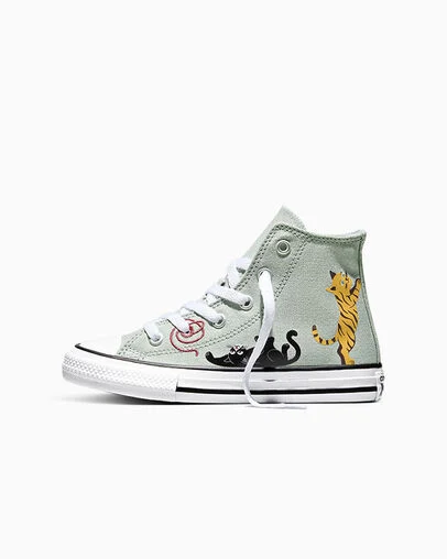 Chuck Taylor All Star Cat & Yarn Rainwashed Grey/Blackwhite, Inner Side View