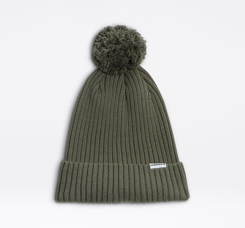 Rib Knit Pom Field Surplus