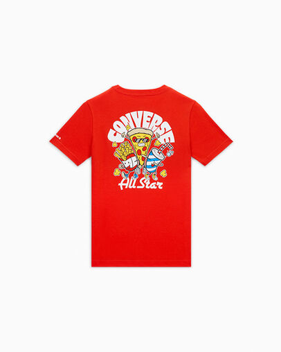 Snack Attack T-Shirt Fever Dream Red, Back View