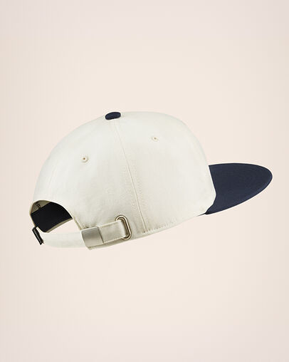 Twisted Strapback Egret/Obsidian, 3/4 View
