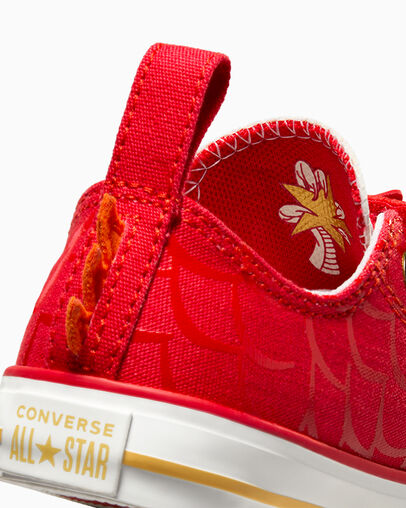 Chuck Taylor All Star Easy-On Lunar New Year Dragon Red/White/Gold, Detail Angle View