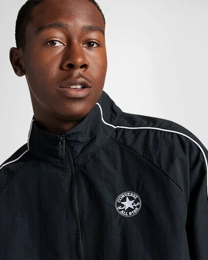 Retro Starsprinter 2.0 Jacket Converse Black, Detail View