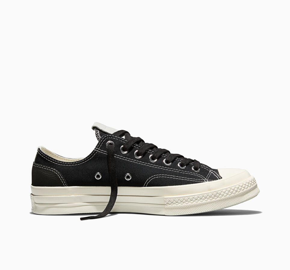 Chuck 70 Canvas & Suede Total Eclipse Black/Egret/Light Grey