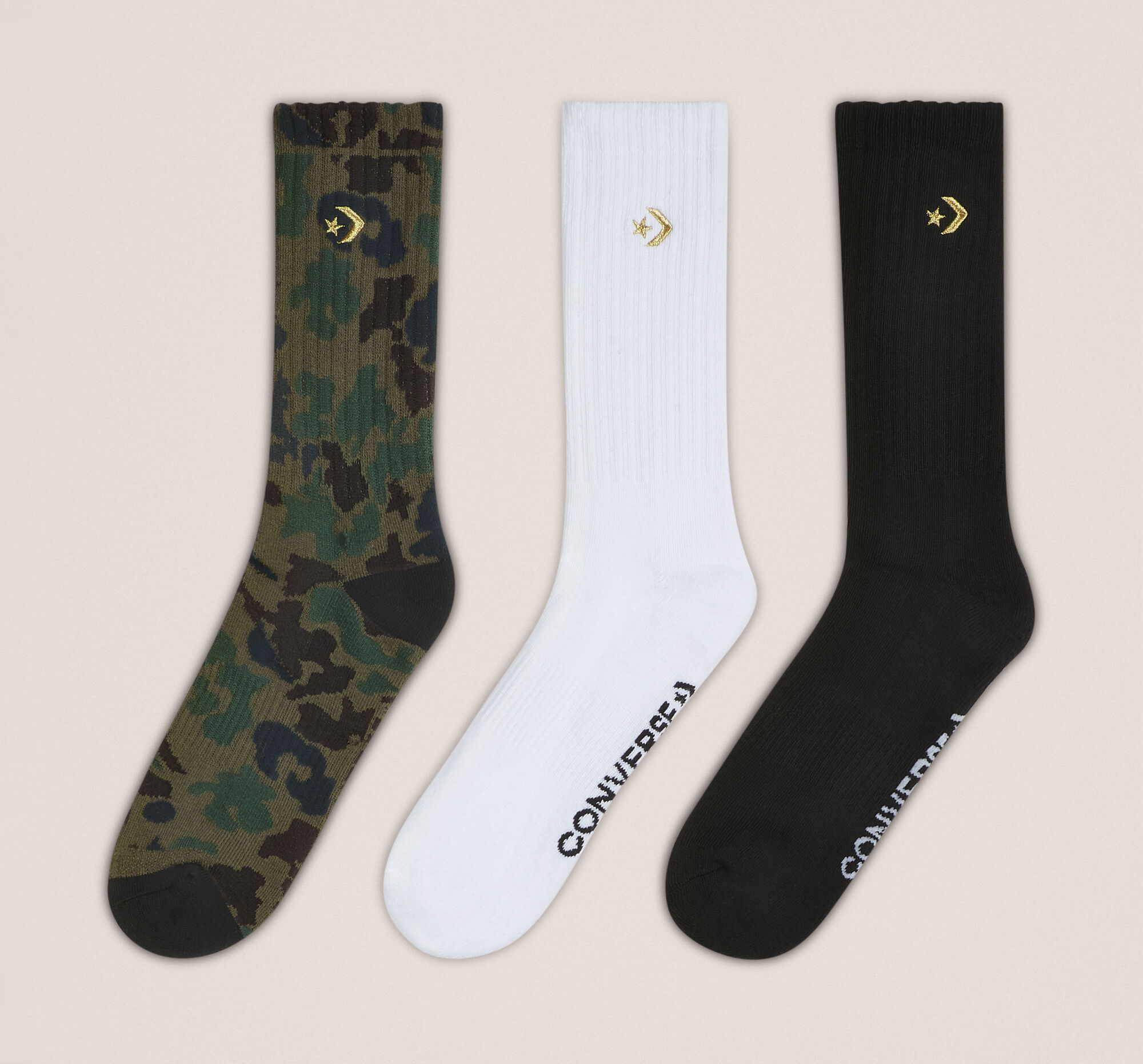 converse with crew socks