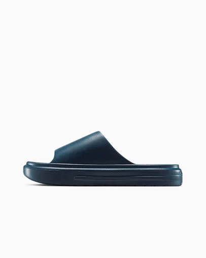 Converse Essential Slide Navy/Navy/Navy, Inner Side View