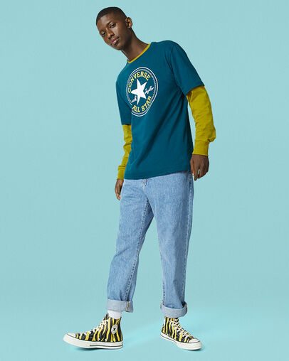Chuck Taylor Patch Tee Midnight Turq
