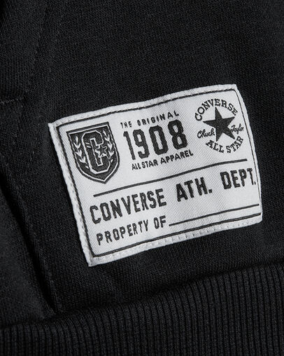 Retro Remix Pullover Black, Detail View