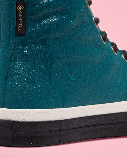 Waterproof GORE-TEX Leather Chuck 70 Midnight Turq/Egret/Black