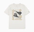 Stacked Chucks Graphic T-Shirt Egret