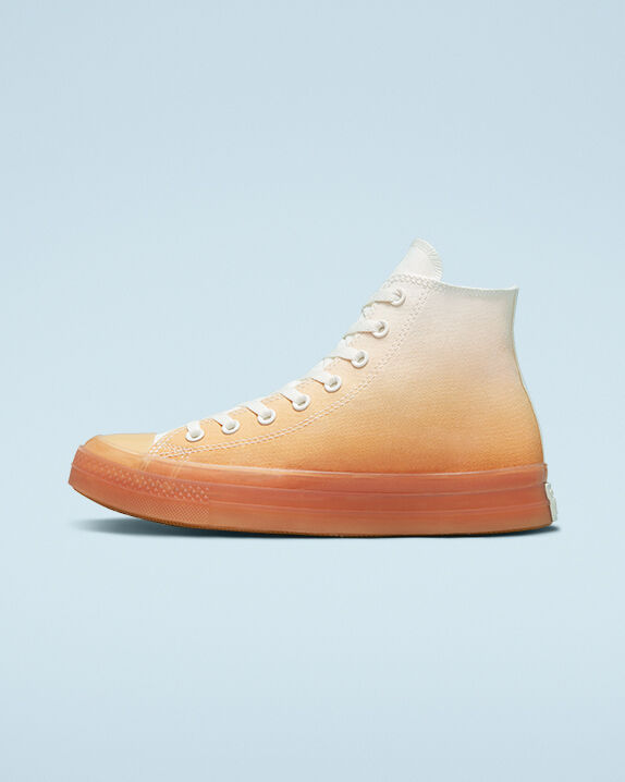 platform converse orange